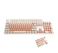 HOA - Juego completo de teclas de perfil (colores inspirados en la fundación), teclas de teclado mecánico en caja, material PBT/ABS personalizable y duradero