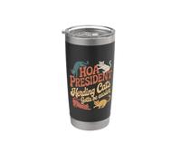 HOA President Herding Cats Gotta Be Easier |- Vaso térmico de acero inoxidable de doble pared