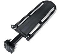 HoaaiGo Universal Bicicleta Trasero Rack Estante,Retráctil Soporte de Bicicleta TraseroRack de Aleación de Aluminio,Montaje Rápido Portabultos Portaequipajes Trasero para Bicicleta,Capacidad de 10Kg