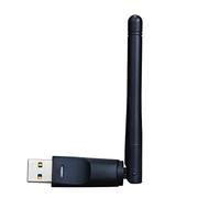 hoaker 150Mbps 2.4G -RT8188 Tarjeta de Red InaláMbrica USB 2DBi WiFi Antena LAN Adaptador Dongle Tarjeta de Red para PC Laptop