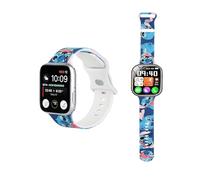 HOAQPPOY Stitch Reloj Inteligente Hombre Mujer, Reloj Inteligente Niño Niña, Relojes Inteligentes Infantil con Teléfono/Mensajes//Música,Regalos para Hombres, Mujeres y niños