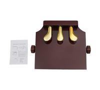 HOARLICN Banco de extensión de pedal de piano, extensión de pedal de piano para niños, accesorios de asistencia para clases de piano, altura ajustable con 3 pedales para todos los modelos de piano,
