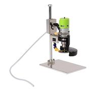 HOARLICN Cortador de cristal de 150 W para botellas, 110 - 240 V, cortador de cristal de acero inoxidable, herramienta manual para cortar botellas de vino, ajuste de Seven-Speed para macetas de