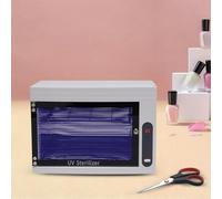 HOARLICN Esterilizador UV, armario desinfectante, dispositivo de esterilización, manicura, LED, esterilizador, armario desinfectante, 6 W, caja de esterilización ultravioleta para manicura con