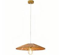 HOAYCNYJ Lámpara Colgante Retro WABI-sabi, Candelabros De Estilo Japonés, Lámpara Colgante para Restaurantes, Lámparas De Techo para Casas De Té Y B&BS, Pantallas De Cuerda De Cáñamo Tejidas A Mano