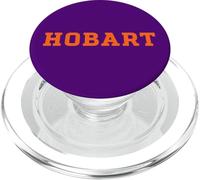 Hobart College Statesmen Text Design HWSC PopSockets PopGrip para MagSafe
