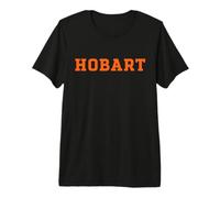 Hobart & William Smith Colleges Hobart Text Mark Camiseta Premium
