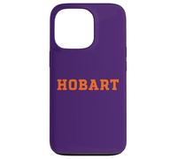 Hobart & William Smith Colleges Hobart Text Mark Carcasa para iPhone 13 Pro