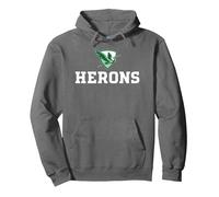 Hobart & William Smith Colleges William Smith Herons Sudadera con Capucha, Unisex para Adultos, Asfalto, L