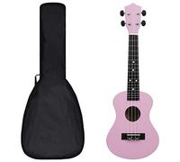Hobbies & Creative Arts - Juego de ukelele de Soprano con bolsa para niños, color rosa de 23 pulgadas