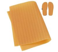 HOBBIESAY 1 hoja de goma para zapatos, 3 mm de grosor, antideslizante, para manualidades, reparación, para zapatos, botas, material de suelo, 14,9 x 11 pulgadas