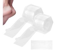 HOBBIESAY 60 vendas impermeables para los pies, parches para talones, calcomanías transparentes para el cuidado de los pies, almohadilla de protección del talón para dedos, pies, dedos, talón