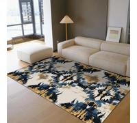 HOBBOY Alfombras Aztecas 240 x 300 cm para salón Tribal Nativo geométrica rústica área Fina Alfombra de Estilo étnico Lavable Antideslizante Suave Gran decoración del hogar