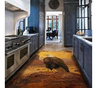 HOBBOY Alfombras Lavables 60x100cm Alfombras de Zona Calva para salón Antideslizantes Desierto Golden Sunset Alfombra Grande para Dormitorio Oficina Cocina Alfombra de Pelo bajo