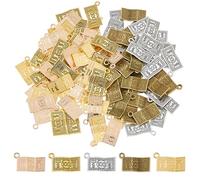 Hobbspring 100 dijes de 2 estilos para dinero, 5 colores, billetes de dólares, billetes de 100 dólares estadounidenses, dijes de aleación para hacer joyas, aretes, collares, pulseras, manualidades