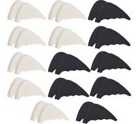 Hobbspring 28 piezas de relleno de zapatos de goma de 2 colores, unisex, ajustables, para zapatos de tamaño demasiado grande, plantillas de relleno para zapatos de tacón alto, mujeres y hombres