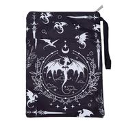 Hobbspring Romantasy Dark Academia Dragons - Funda para libro (34 cm x 24 cm), diseño de animales