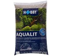 Hobby Aqualit, Sustrato 12L Suelo Fértil Wurzelwachstum Grava para Acuario