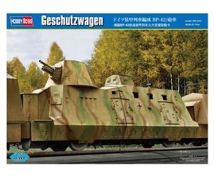 Hobby Boss 382923 Gun Truck Model Kit 1: 72 (Importación USA)