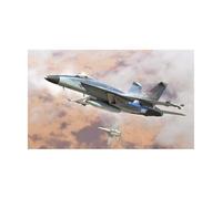 Hobby Boss 85818 - F/A-18E Super Hornet VFC-12 - Escala 1/48 - Maqueta de plastico para Montar