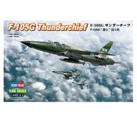 Hobby Boss F-105G Thunderchief Airplane Model Building Kit Mol (Importación USA)