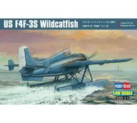 Hobby Boss F4F-3S Wild Cat Fish Airplane Model Kit (Importación USA)