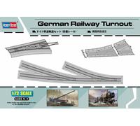 Hobby Boss German Railway Turnout Model Kit (1/72 Scale) (Importación USA)