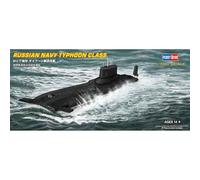 HOBBY BOSS - Maqueta submarina rusa Navy Typhoon Class Submarine Hobby Boss 87019 1/700ème Maquette Char Promo