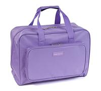 Hobby Gift Bolsa de Transporte Acolchada de poliéster para máquina de Coser, Almacenamiento de Accesorios adicionales, Lila, 47 x 21 x 33 cm