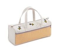 Hobby Gift Bolsa de viaje de almacenamiento con alfileres y nociones, abejas, 14,5 x 45 x 16,5 cm