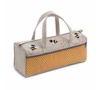 Hobby Gift Bolsa de viaje de almacenamiento con alfileres y nociones, abejas, 14,5 x 45 x 16,5 cm