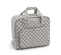 Hobby Gift MR4660 8 máquina de Coser Exclusiva, Bolsa de Transporte Acolchada de PVC, Almacenamiento de Accesorios adicionales, 20 x 43 x 37 cm, Cloruro de polivinilo, Gris
