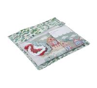 Hobby Gift MRHGPPL29 Bolsa Plana para proyectos-Almacenamiento de Costura para Tarjetas de felicitación Papercraft con Aguja-Resistente al Agua y Seguro, Algodón, Eucalipto, 28 x 28 x 0.5cm