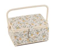 Hobby Gift Caja de almacenamiento mediana para manualidades, rectangular, diseño de limones Morris