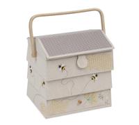 Hobby Gift Caja de almacenamiento para manualidades de costura, bordada, colmena de abeja con cajón