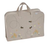Hobby Gift Estuche Grande para proyectos, Lino de Abeja, 10,5 x 40,5 x 28 cm
