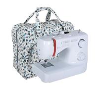 Hobby Gift Funda para coser y bordar con bolsillos, a prueba de polvo, para la mayoría de las máquinas Singer Brother estándar, Botanique