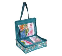 Hobby Gift Project Craft Bag - Bolsa de almacenamiento para hilo de coser de algodón - 26,5 x 10 x 34,5 cm - Aviario