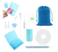 Hobby, herramienta de manualidades ajustable para niños, aplicador portátil de gemas para la familia, dispositivo artístico con diseño elegante, suministro divertido con patrón brillante, kit de
