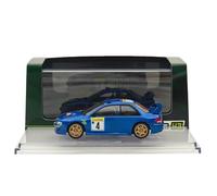 Hobby HJR43 1/43 para Impreza WRC 1997/1998/1999 RAC Rally #3/#4/#5#6 Tour De Corse/Monte Carlo Blue Diecast Model Car Limited Collectible 14+ (#4 Monte Carlo 1998-HJR431003B)
