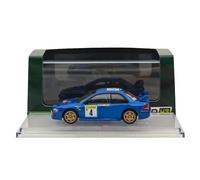 Hobby HJR43 1/43 para Impreza WRC 1997/1998/1999 RAC Rally #3/#4/#5#6 Tour De Corse/Monte Carlo Blue Diecast Model Car Limited Collectible 14+ (#4 Monte Carlo 1997-HJR431001B)