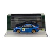 Hobby HJR43 1/43 para Impreza WRC 1997/1998/1999 RAC Rally #3/#4/#5#6 Tour De Corse/Monte Carlo Blue Diecast Model Car Limited Collectible 14+ (#3 Monte Carlo 1997-HJR431001A)