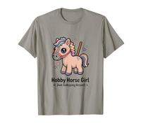 Hobby Horse Girl Galopando Alrededor De Kawaii Pony Camiseta