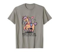 Hobby Horse Girl Galopando Alrededor De Pony Camiseta