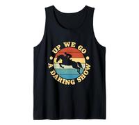 Hobby Horse Rider Up We Go Caballo De Equitación Inglés Camiseta sin Mangas
