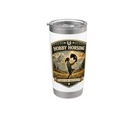 Hobby Horsing Born For The Field - Caballo para niña Vaso térmico de acero inoxidable de doble pared
