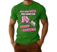 Hobby Horsing - Camiseta para hombre | Diseñado para aficionados a los aficionados al horsing, perfecto para niñas y amantes de los caballos. Fuera del camino Aquí