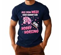 Hobby Horsing - Camiseta para hombre | Diseñado para aficionados a los aficionados al horsing, perfecto para niñas y amantes de los caballos. Fuera del camino Aquí