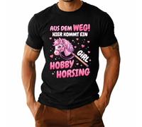 Hobby Horsing - Camiseta para hombre | Diseñado para aficionados a los aficionados al horsing, perfecto para niñas y amantes de los caballos. Fuera del camino Aquí