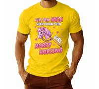 Hobby Horsing - Camiseta para hombre | Diseñado para aficionados a los aficionados al horsing, perfecto para niñas y amantes de los caballos. Fuera del camino Aquí